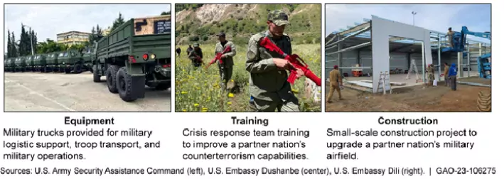 Examples of DOD’s Assistance to Partner Nations through Section 333