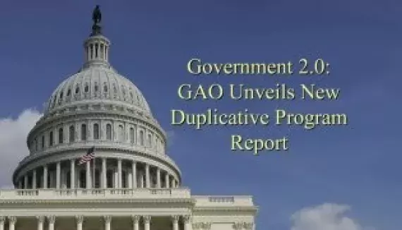 Comptroller General Testifies to U.S. House on Government Duplication, Overlap and Fragmentation